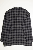 Gray and Black Flannel Shirt