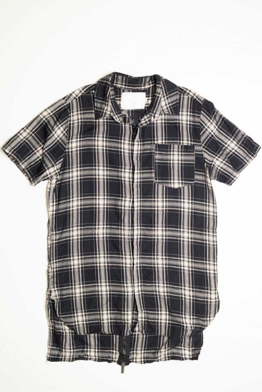 Reign Storm Zipper Back Flannel Shirt
