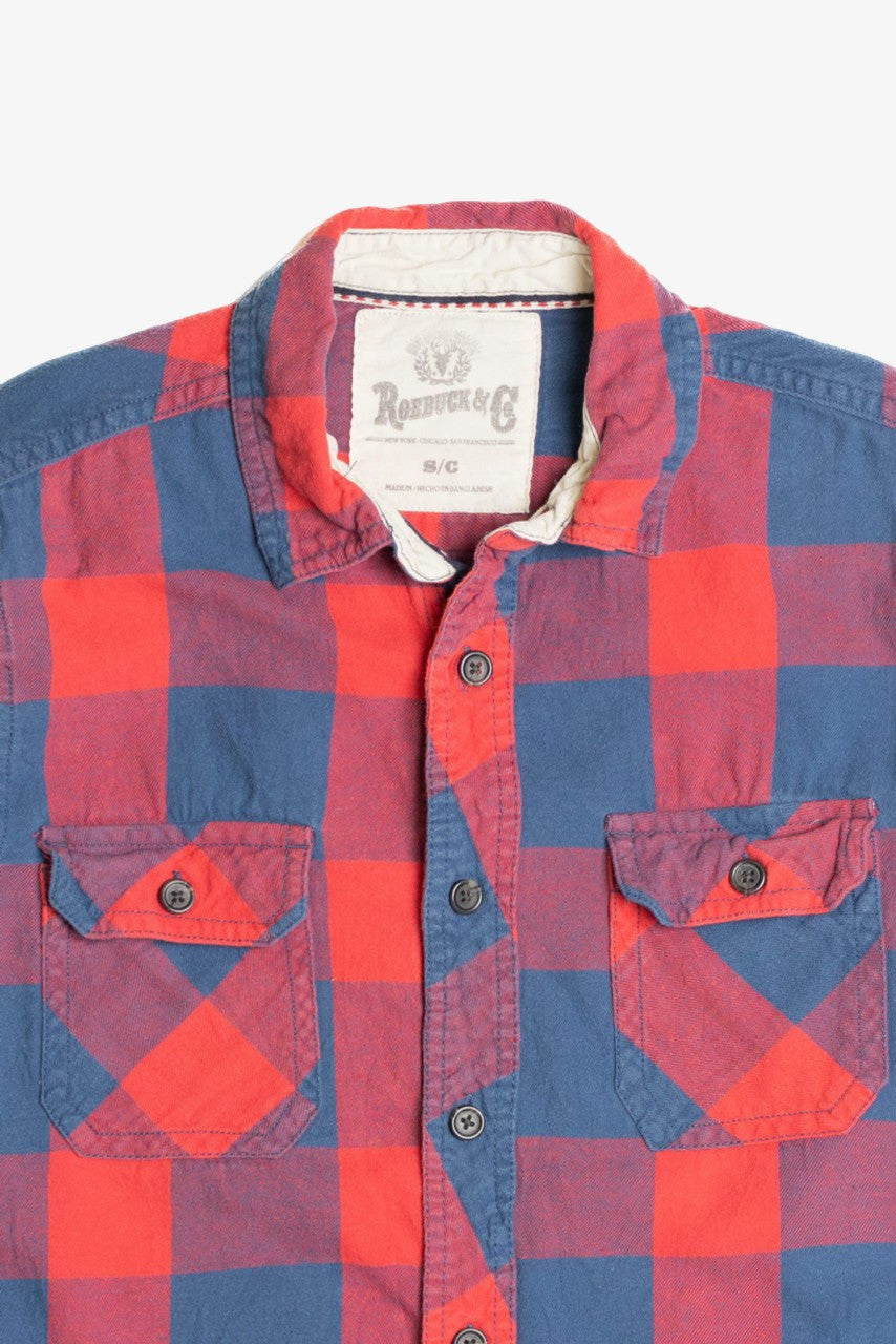 Roebuck & Co.  Flannel Shirt