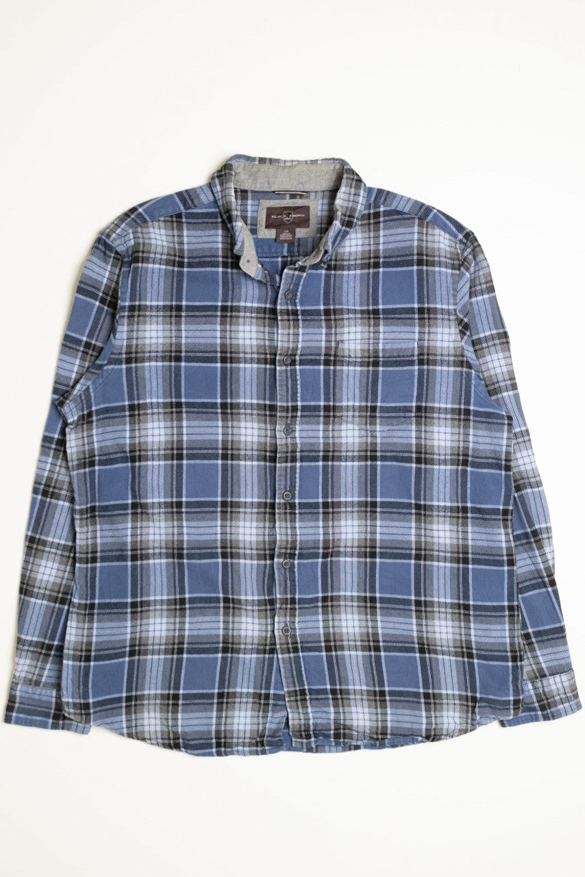 Black Brown Flannel Shirt