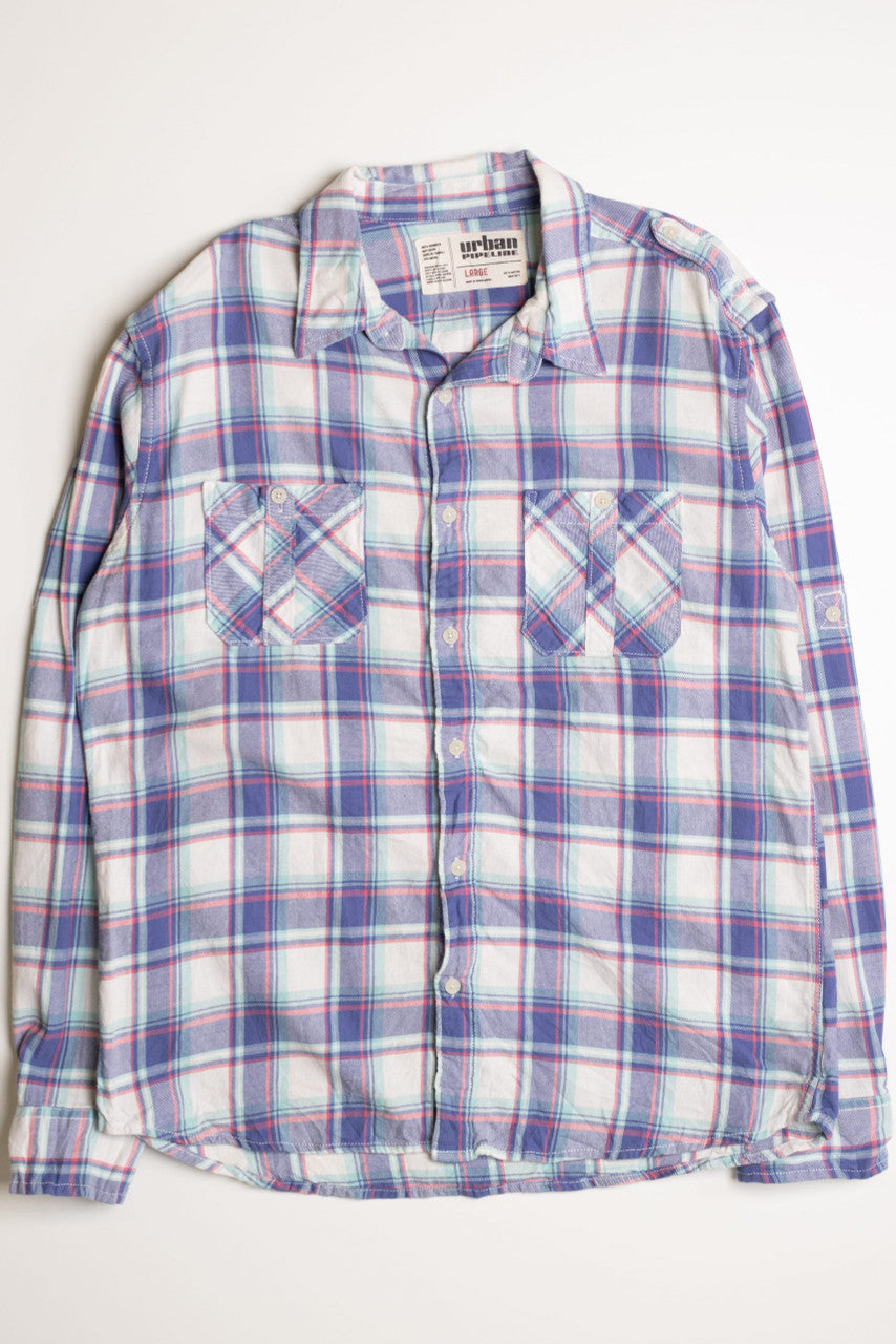 Vintage Urban Pipeline Flannel Shirt 2