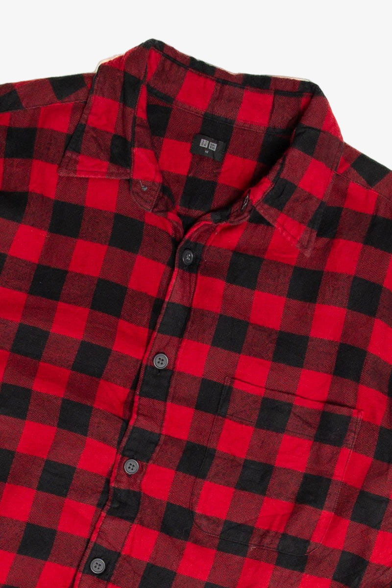 Buffalo Plaid Uniqlo Flannel Shirt