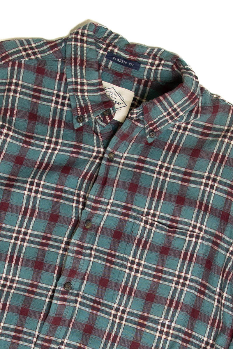 Dark Teal St. John's Bay Flannel Shirt