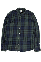 Dark Green & Blue Old Navy Flannel Shirt