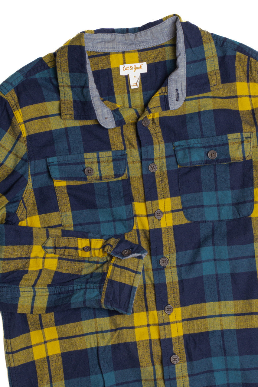 Vintage Cat &amp; Jack Flannel Shirt 5166