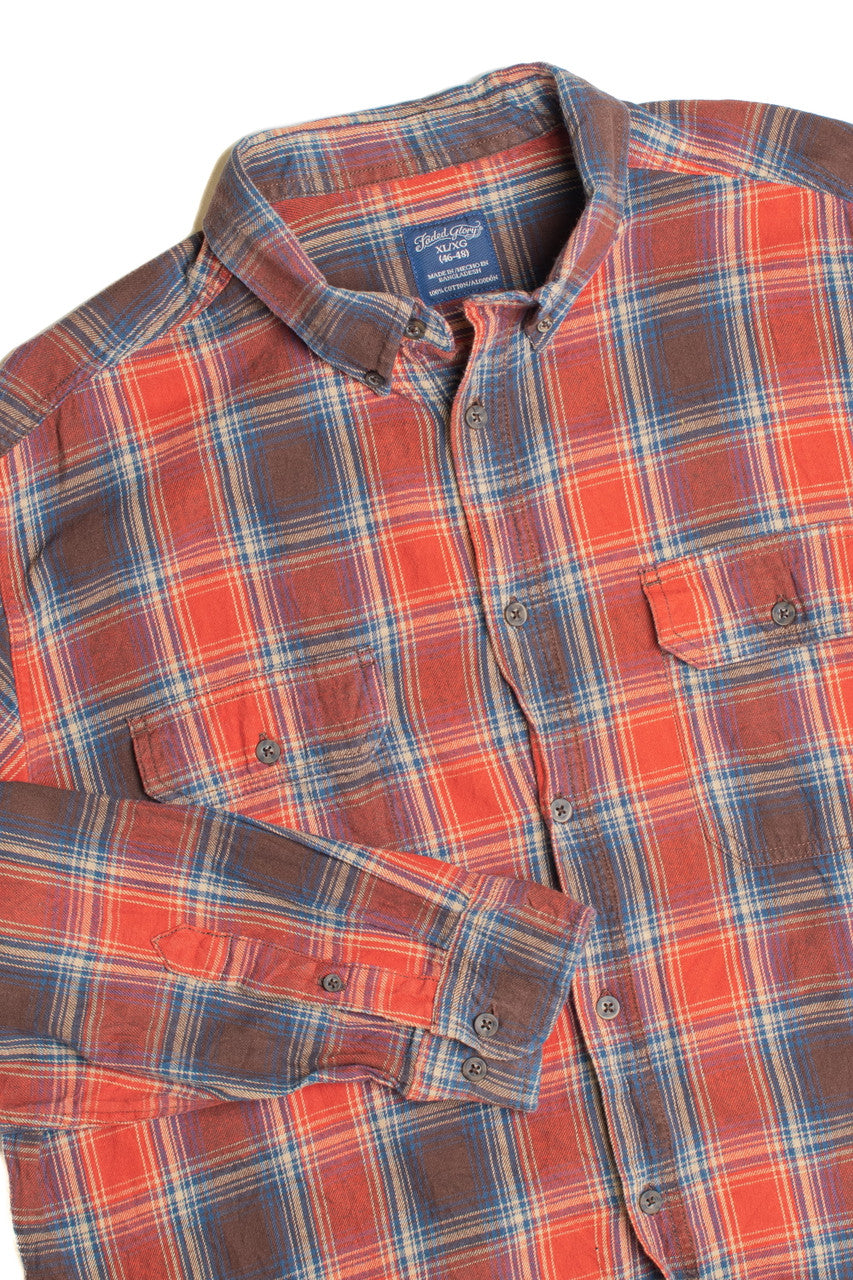Faded Glory Flannel Shirt 5199