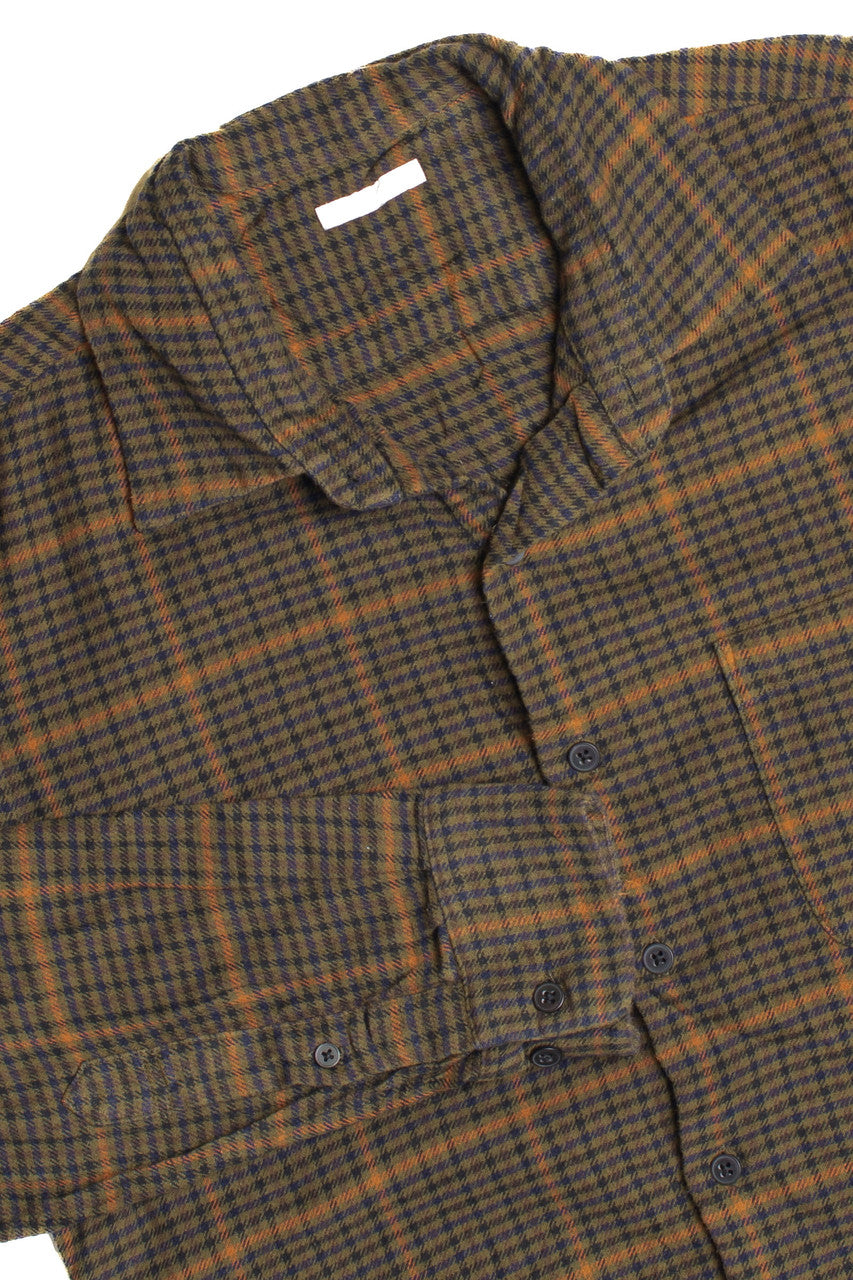 Dark Green Flannel Shirt 5213
