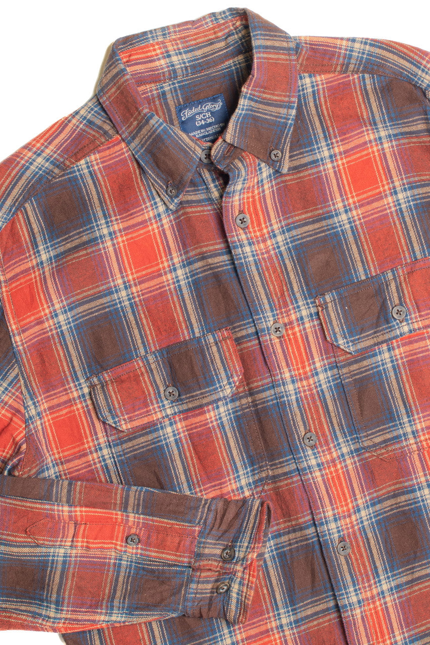 Faded Glory Flannel Shirt 5218