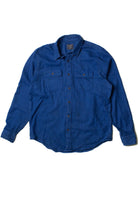 Blue Abercrombie & Fitch Flannel Shirt