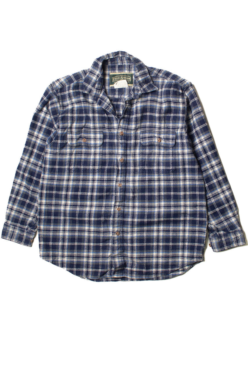 Blue Field & Stream Flannel Shirt