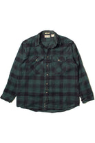 Vintage Dark Green Fieldmaster Flannel Shirt