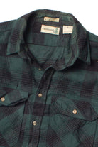 Vintage Dark Green Fieldmaster Flannel Shirt