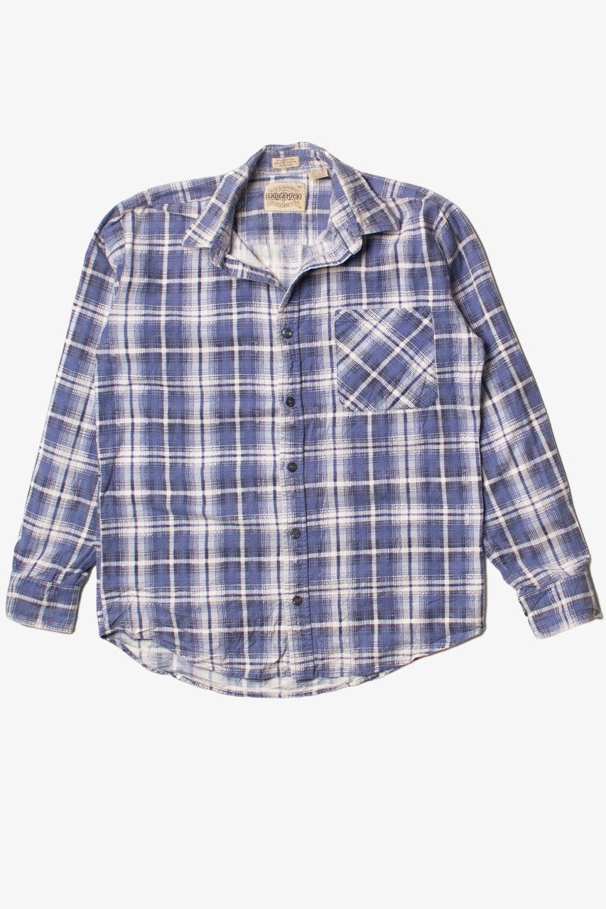 Vintage Blue Dry Goods Saugatuck Company Flannel Shirt