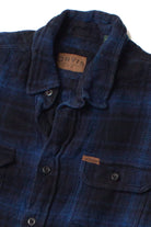 Dark Blue Orvis Flannel Shirt