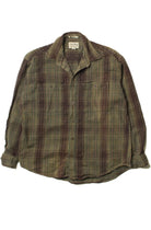 Olive Green Cabela's Logger Flannel Shirt