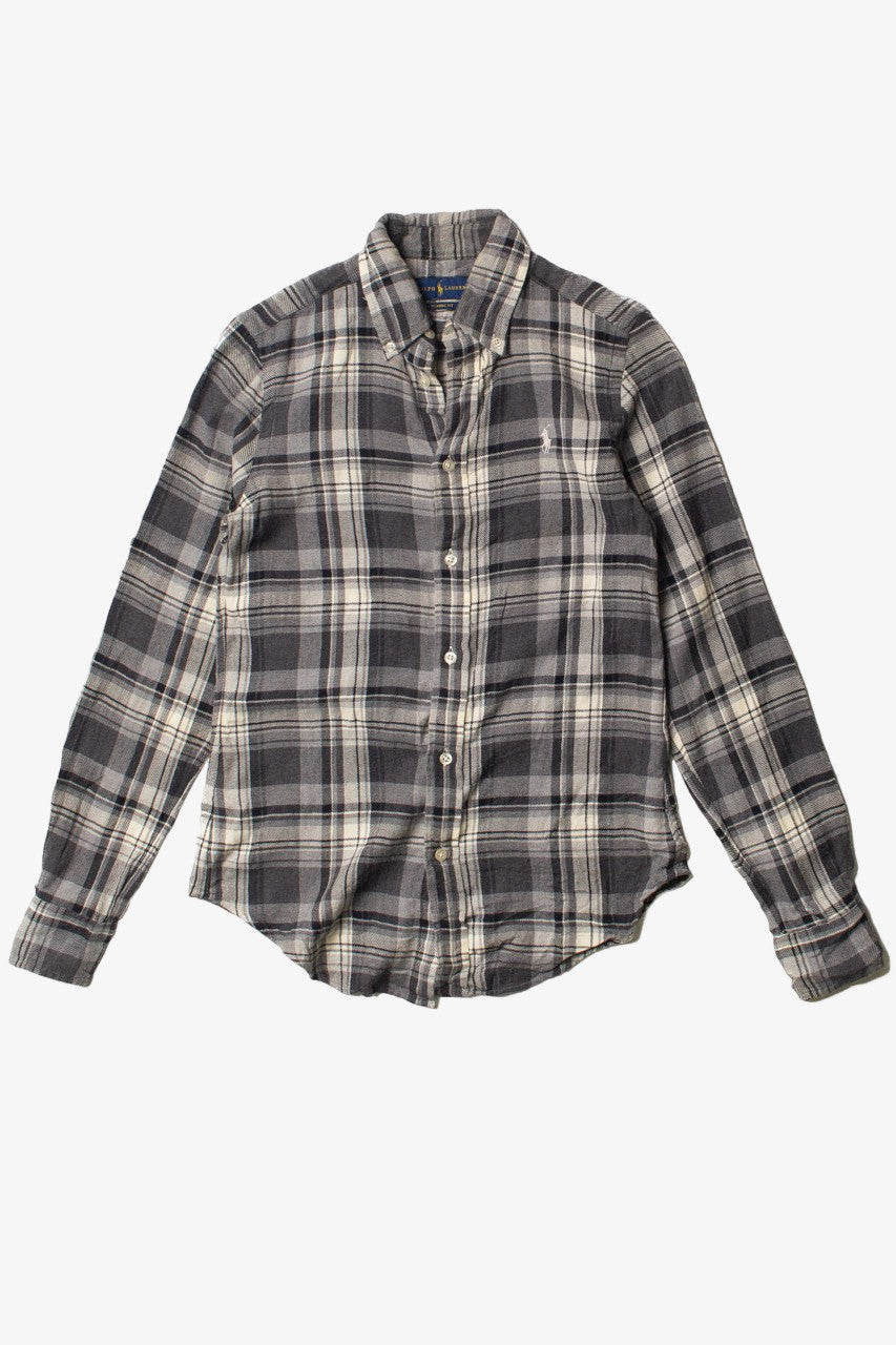 Gray Ralph Lauren Flannel Shirt