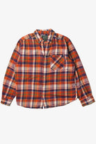 Orange Woolrich Flannel Shirt