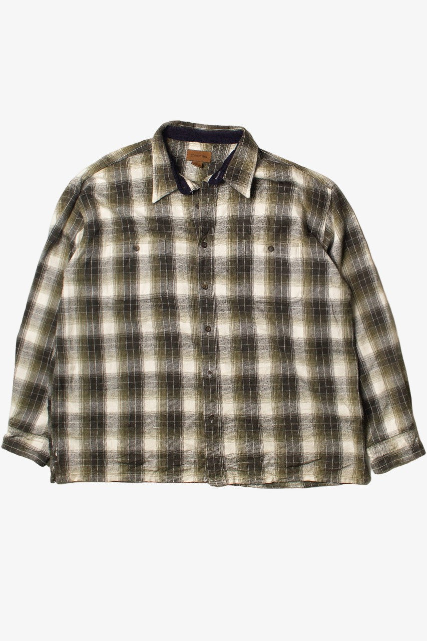 Green St. John's Bay Flannel Shirt