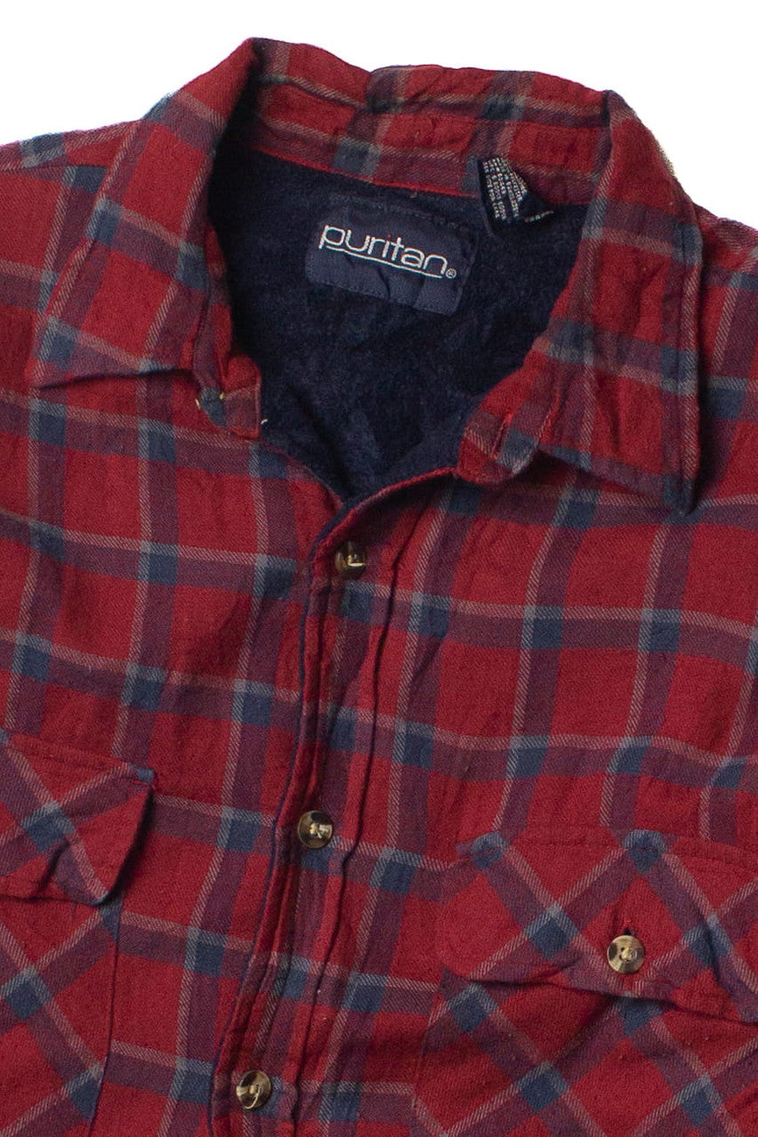 Vintage Puritan Insulated Flannel Shirt