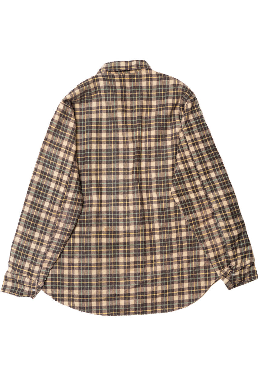 Vintage Plaid Insulated Flannel Shirt