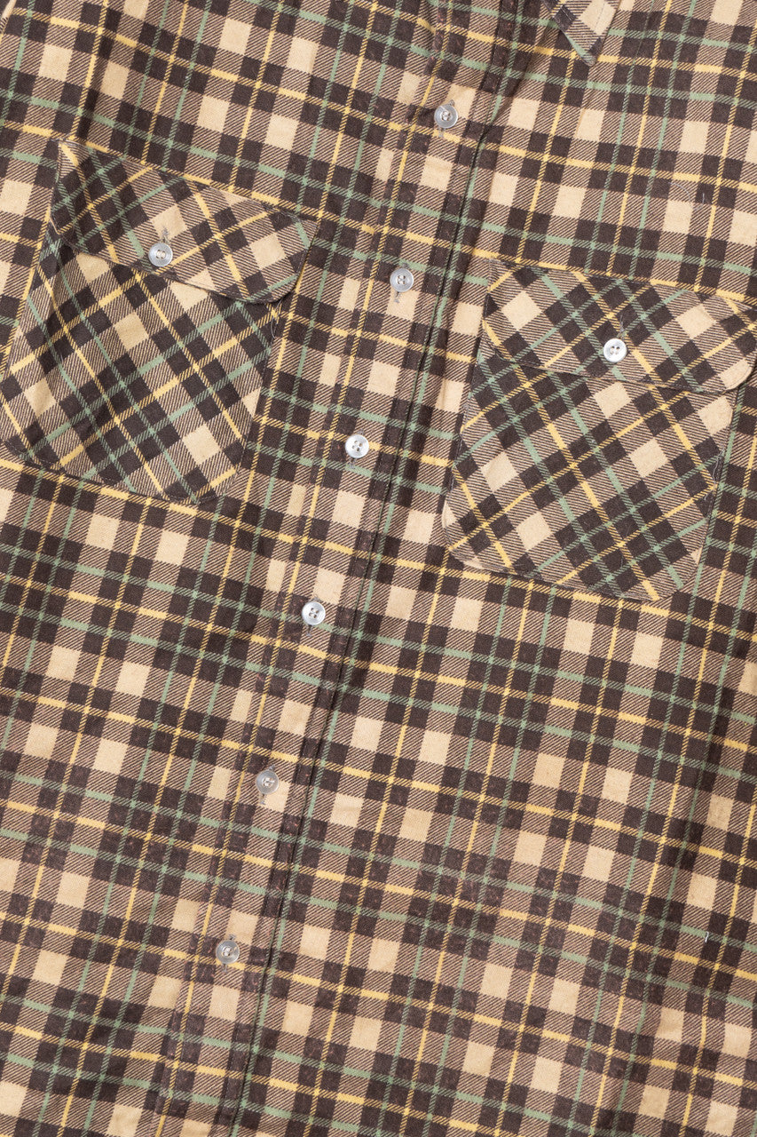 Vintage Plaid Insulated Flannel Shirt