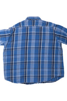 Vintage Carhartt Blue Plaid Flannel Shirt