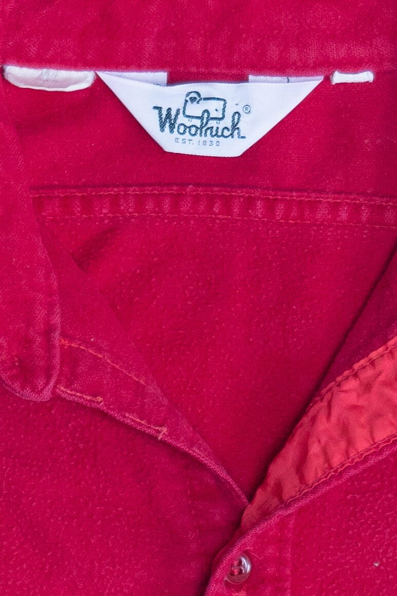 Vintage Woolrich Double Pocket Flannel Shirt (1990s)