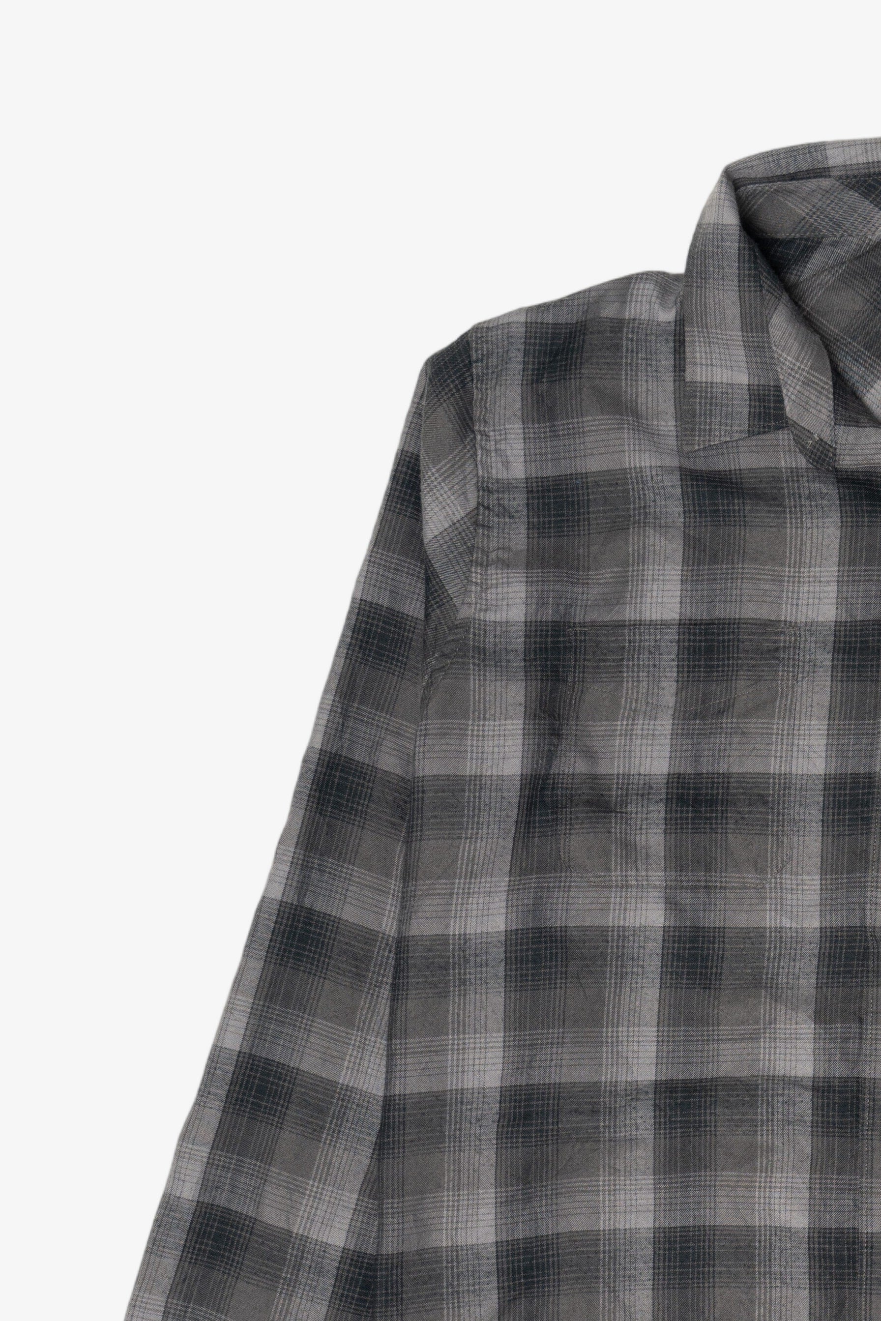 Gray Travis Mathew Flannel Shirt (2010s)
