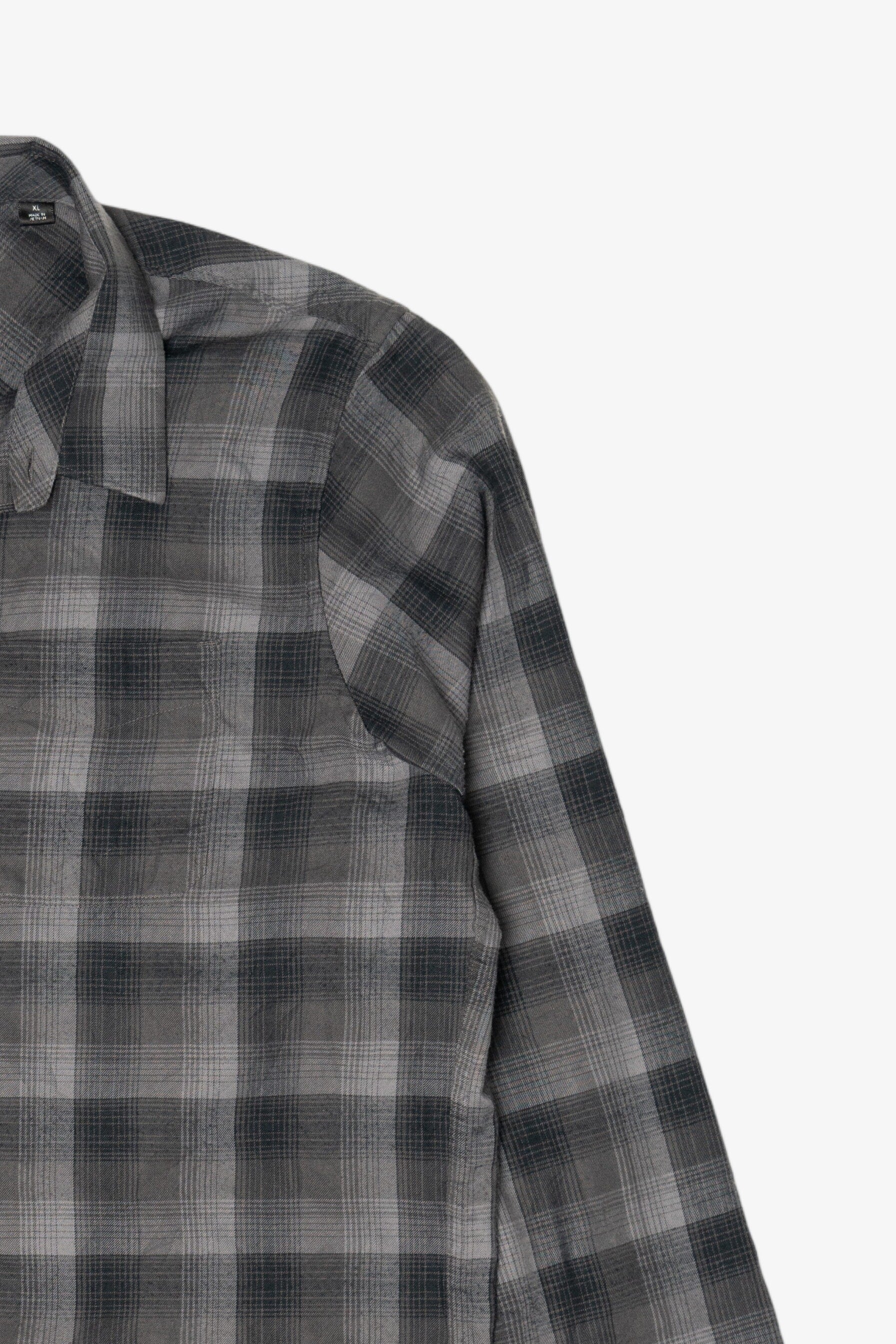 Gray Travis Mathew Flannel Shirt (2010s)