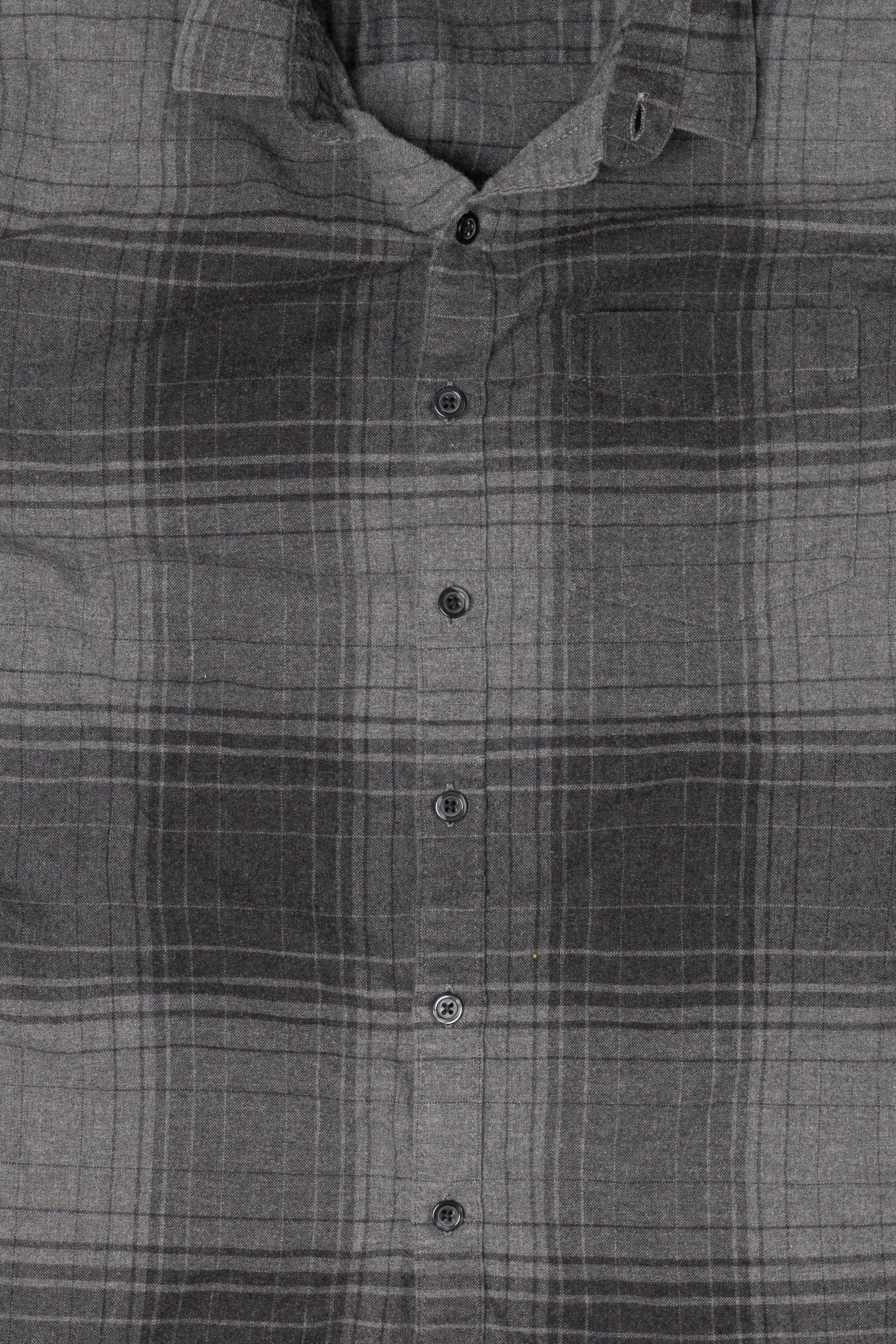 Gray Marc Anthony Flannel Shirt (2010s)