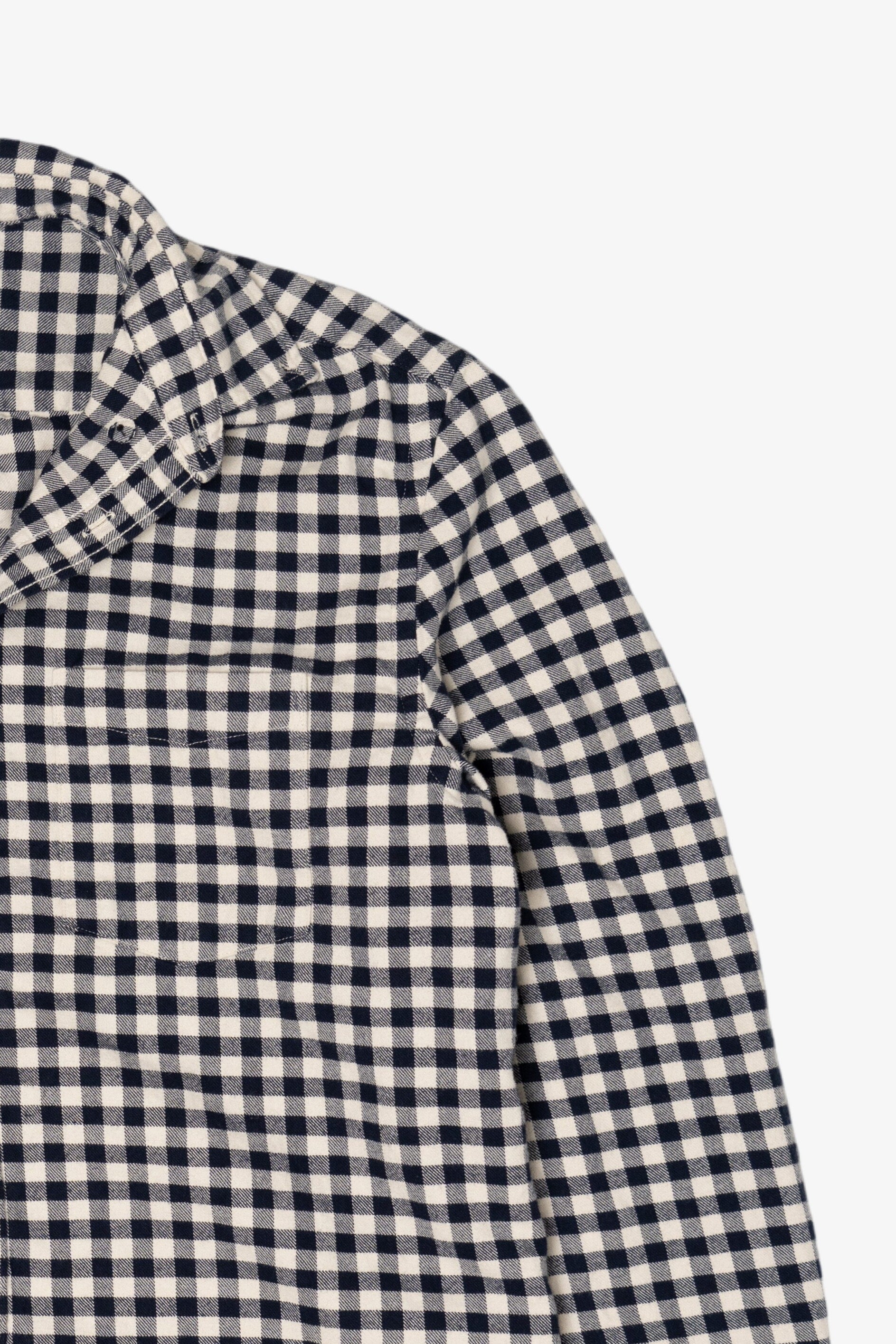 Black And White Checkered H&M Flannel Shirt (2010s)