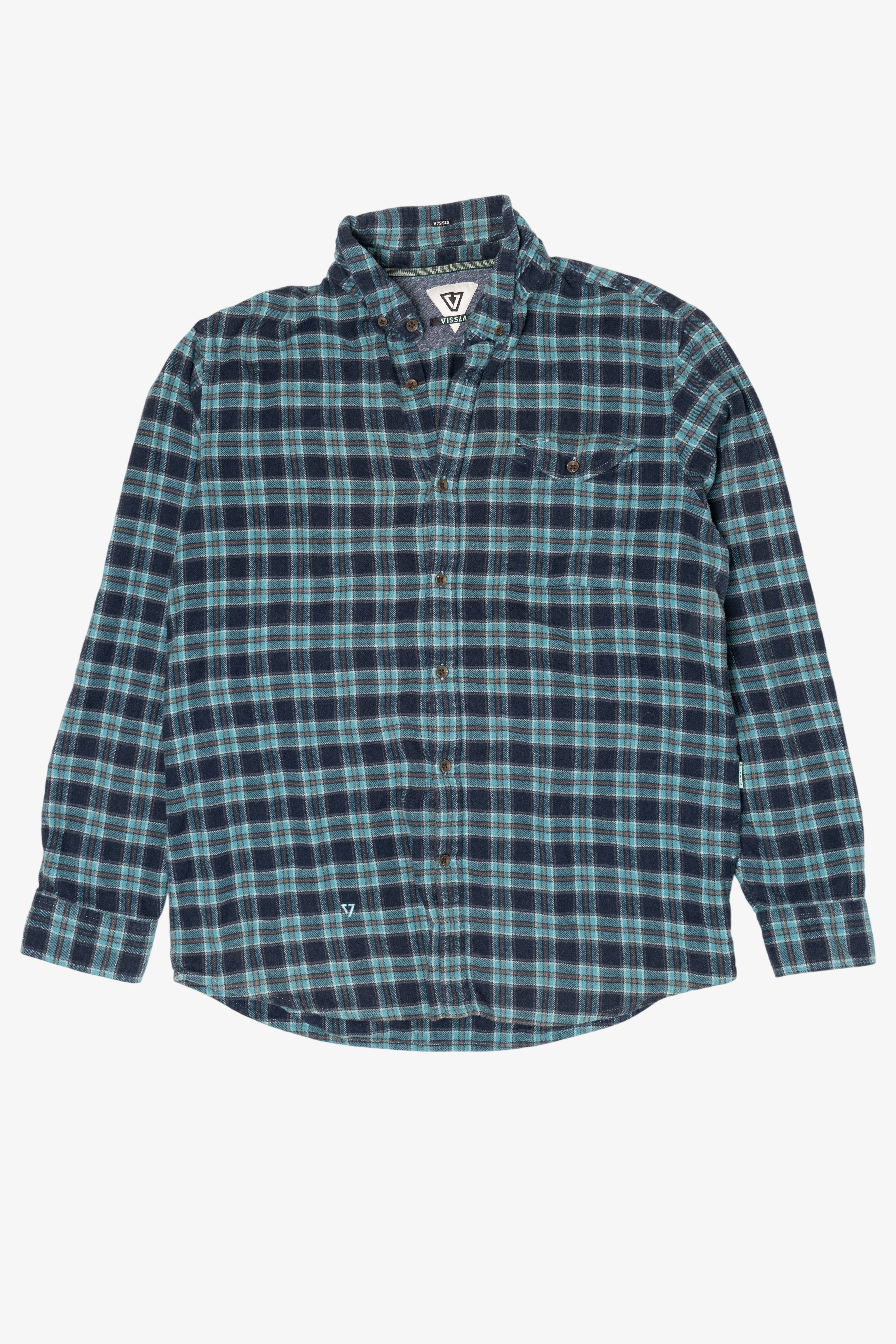 Blue Vissla Flannel Shirt (2010s)