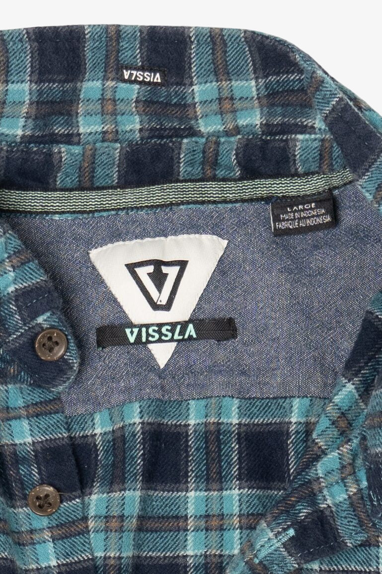 Blue Vissla Flannel Shirt (2010s)