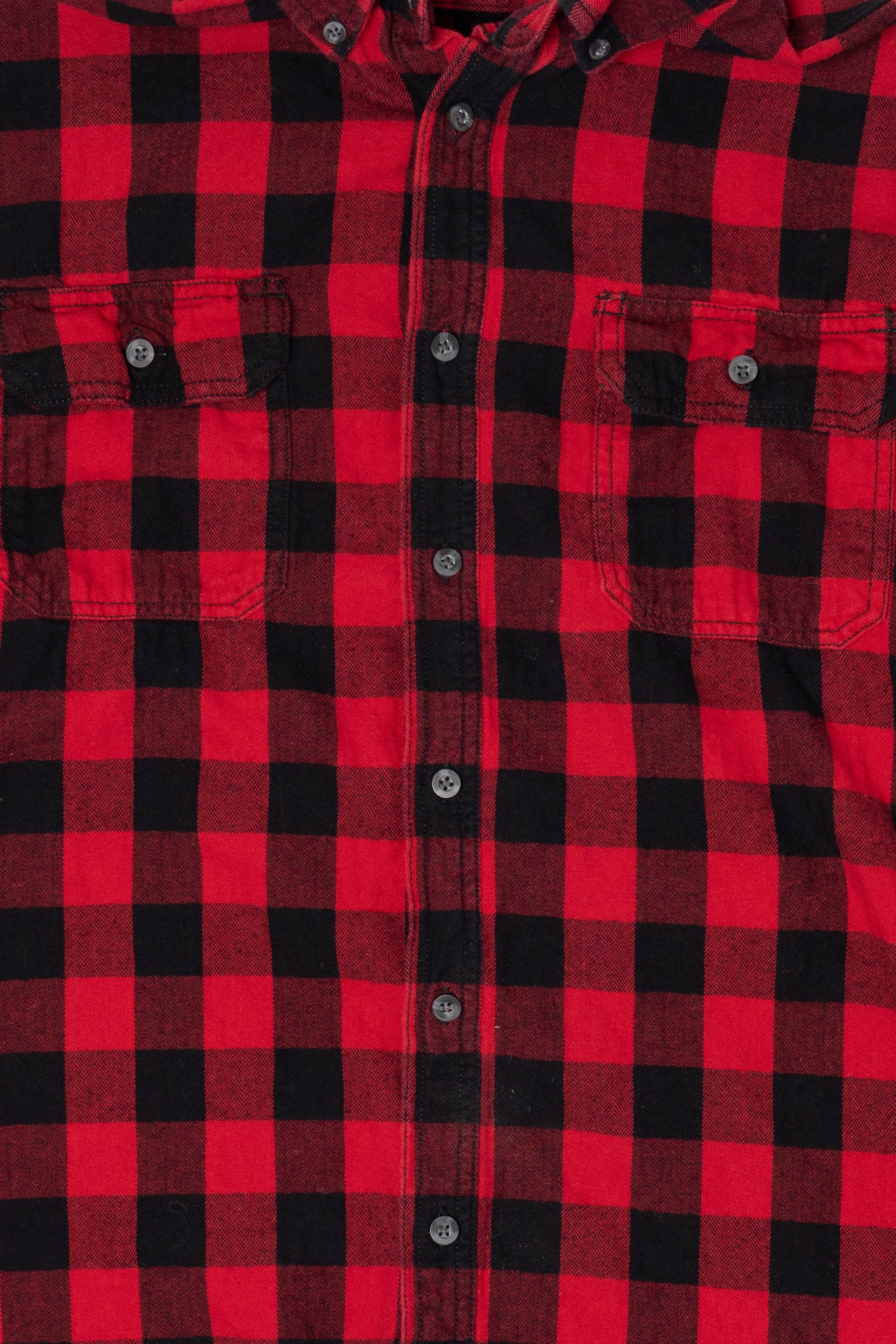 Red Faded Glory Flannel Shirt (2010s)