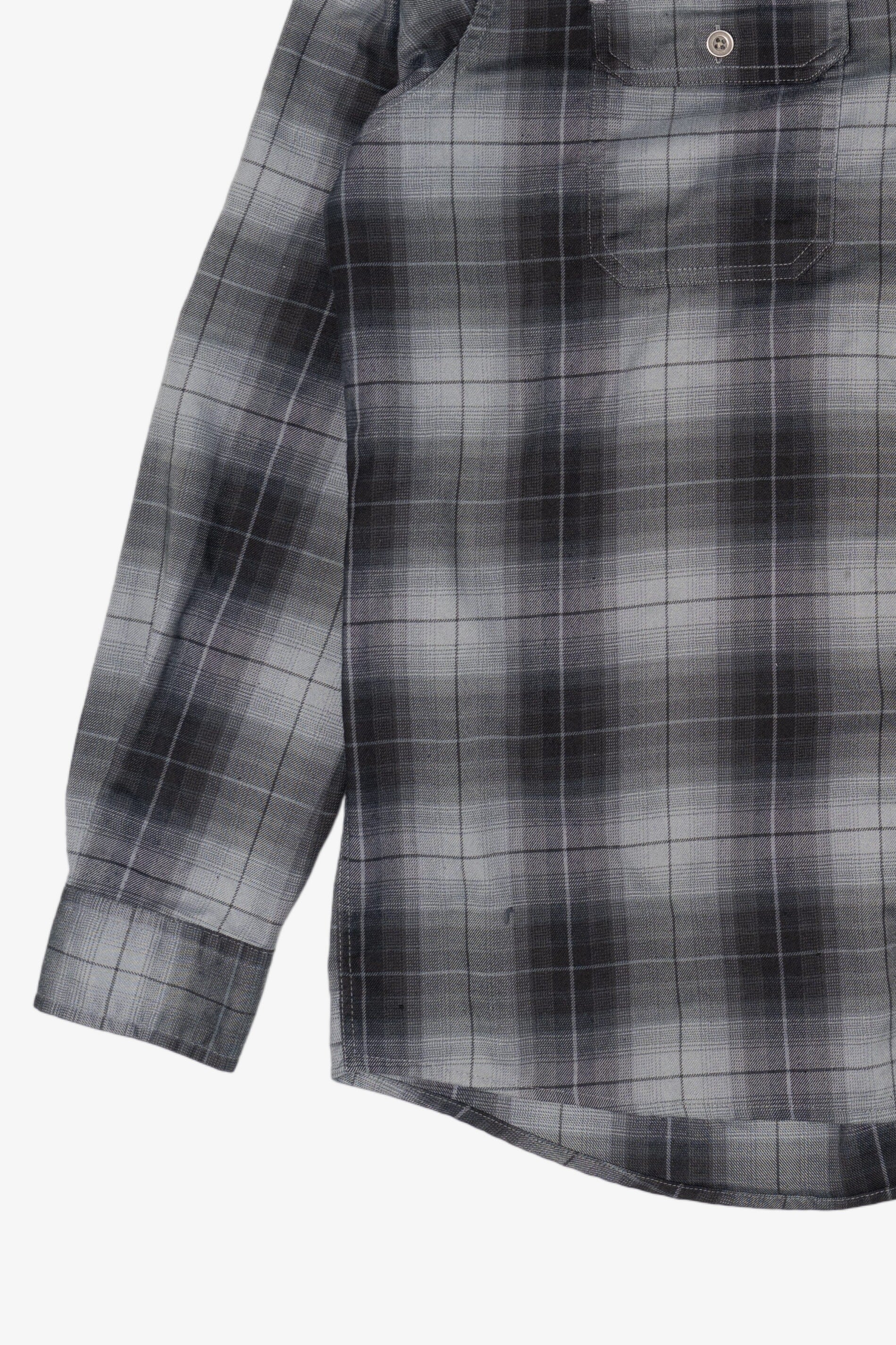 Gray Swiss Tech Flannel Shirt (2010s)
