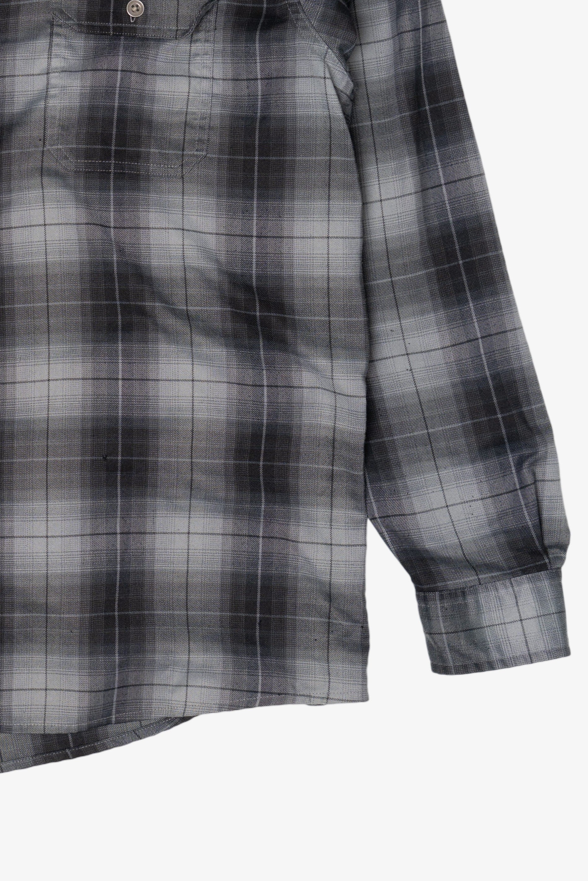 Gray Swiss Tech Flannel Shirt (2010s)