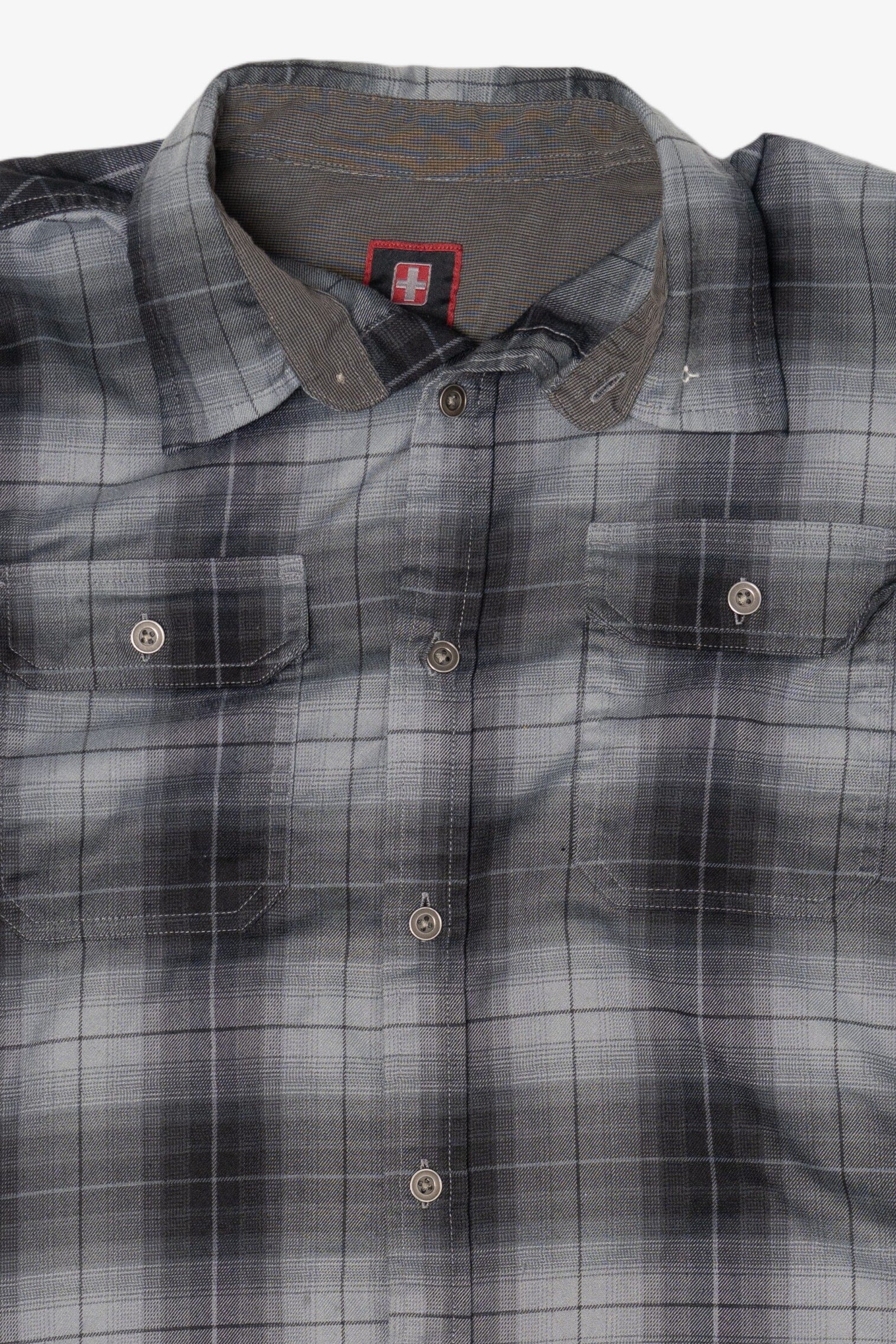Gray Swiss Tech Flannel Shirt (2010s)