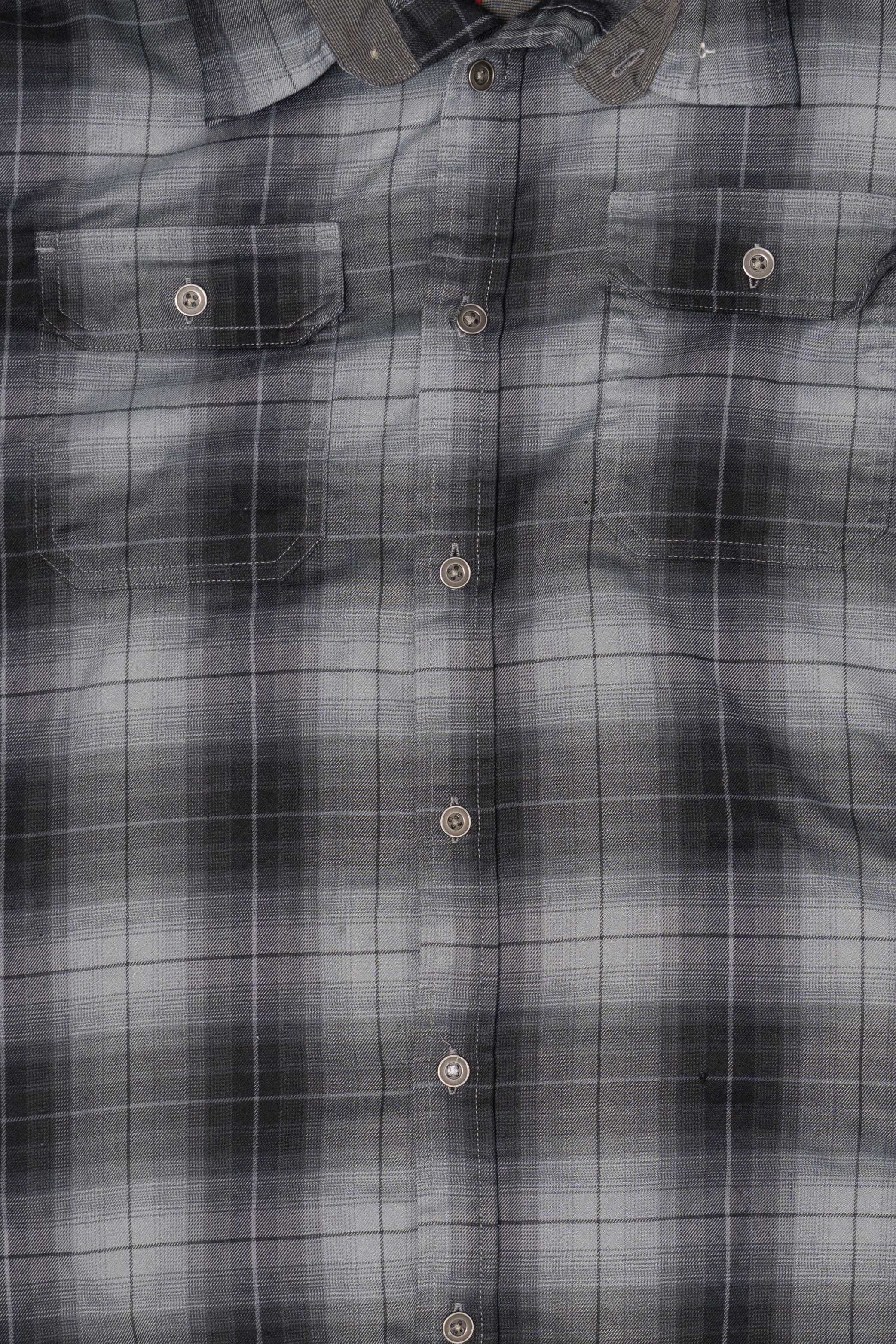 Gray Swiss Tech Flannel Shirt (2010s)