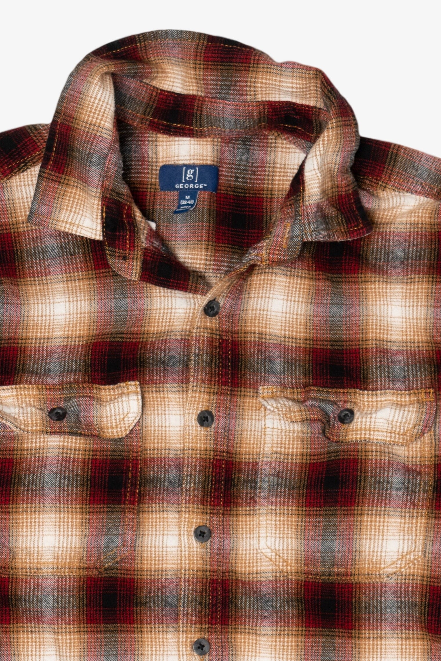 Red Yellow George Flannel Shirt (2010s)