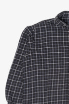 Dark Gray John Ashford Flannel Shirt (2010s)
