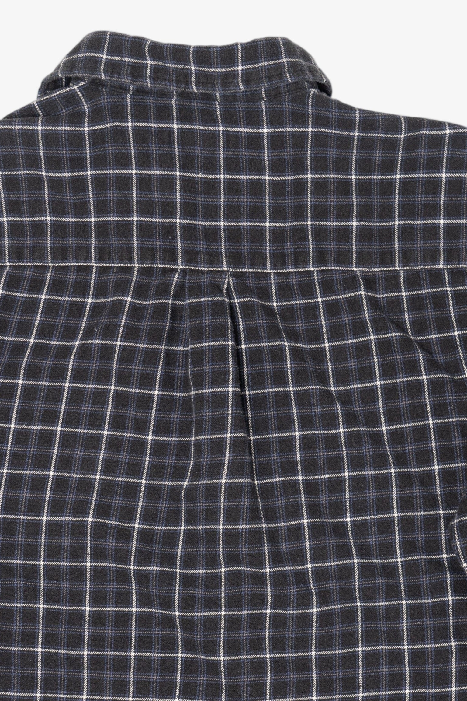 Dark Gray John Ashford Flannel Shirt (2010s)