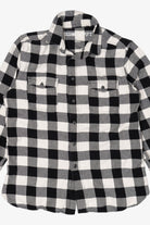 Black And White Mossimo Flannel Shirt (2010s)