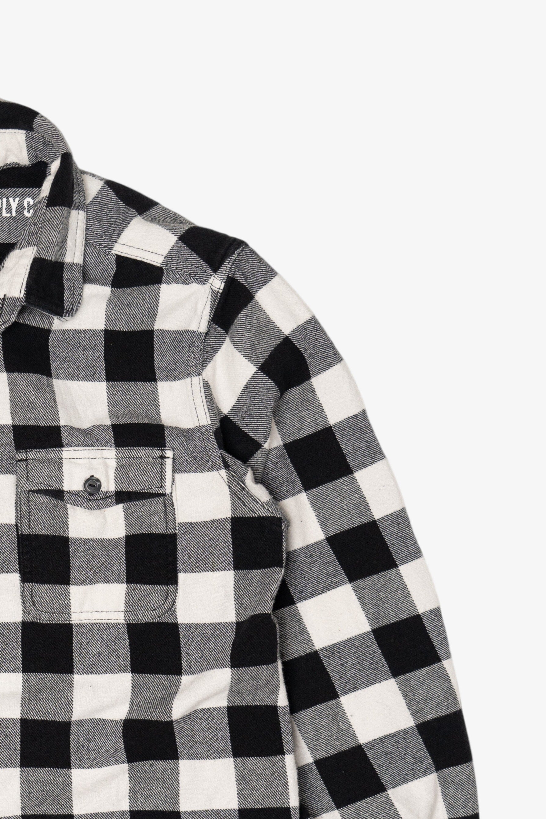 Black And White Mossimo Flannel Shirt (2010s)