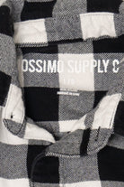 Black And White Mossimo Flannel Shirt (2010s)