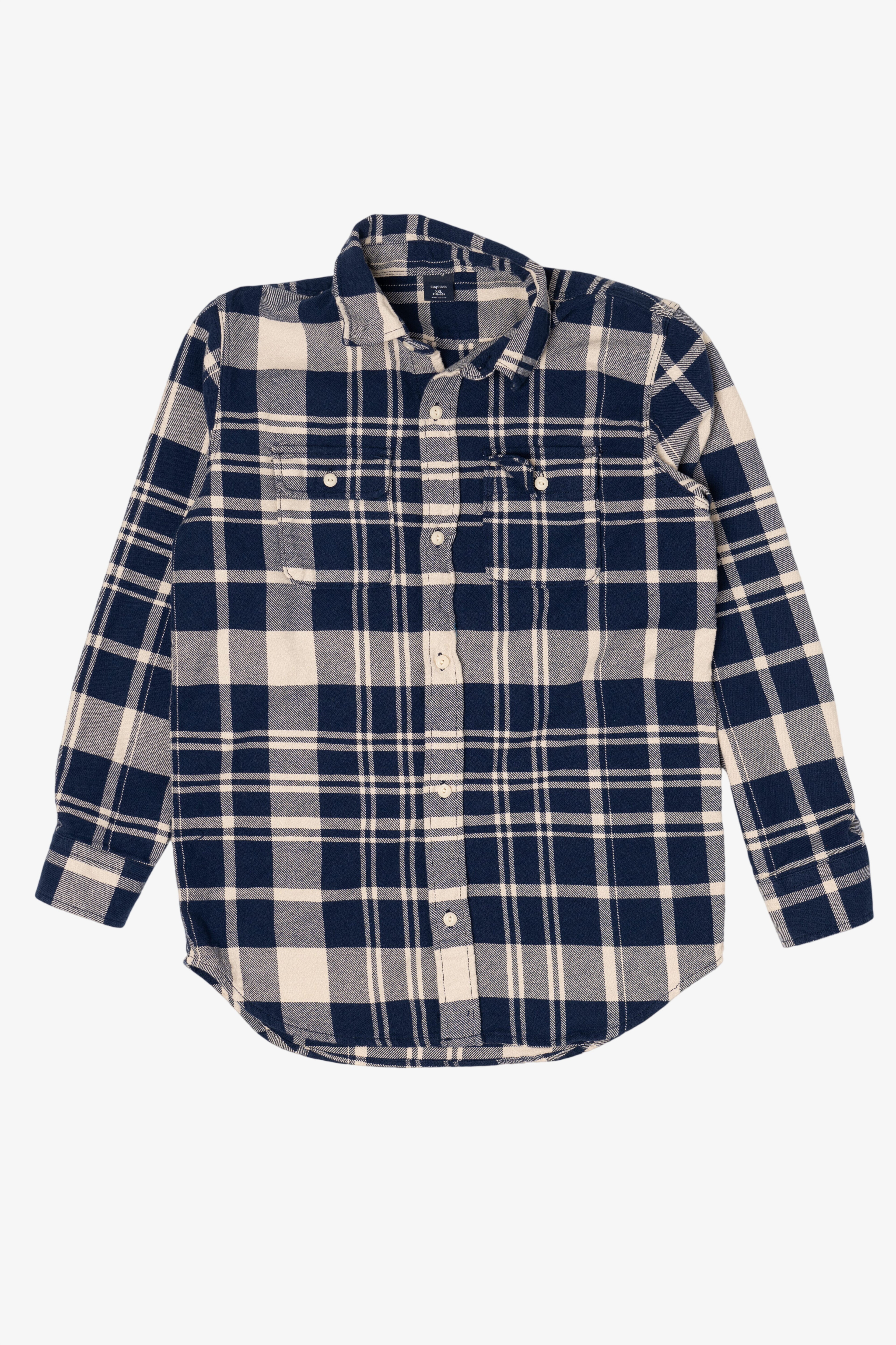 Blue Gap Kids Flannel Shirt (2010s)