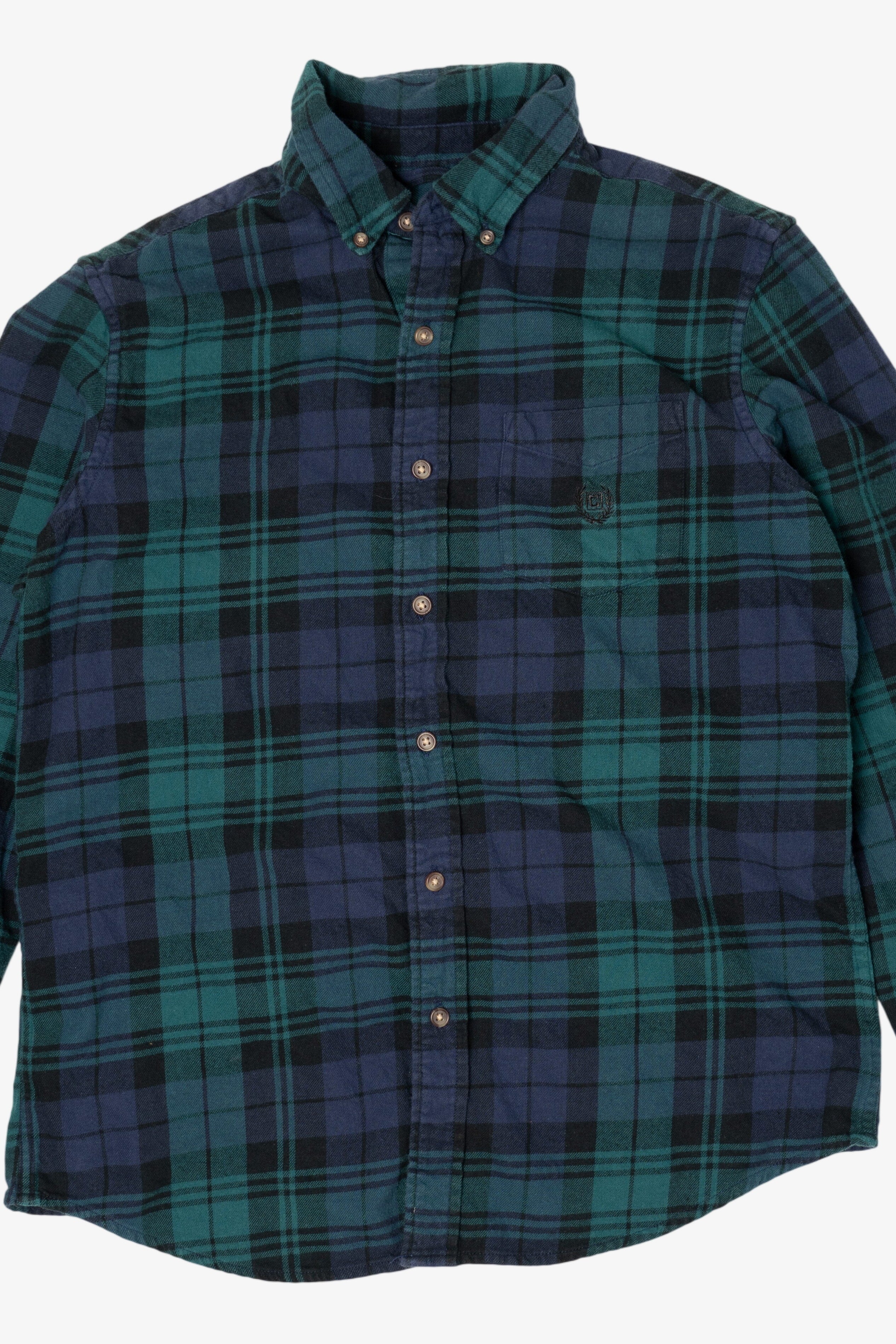 Green And Blue Chaps Flannel Shirt (2010s)