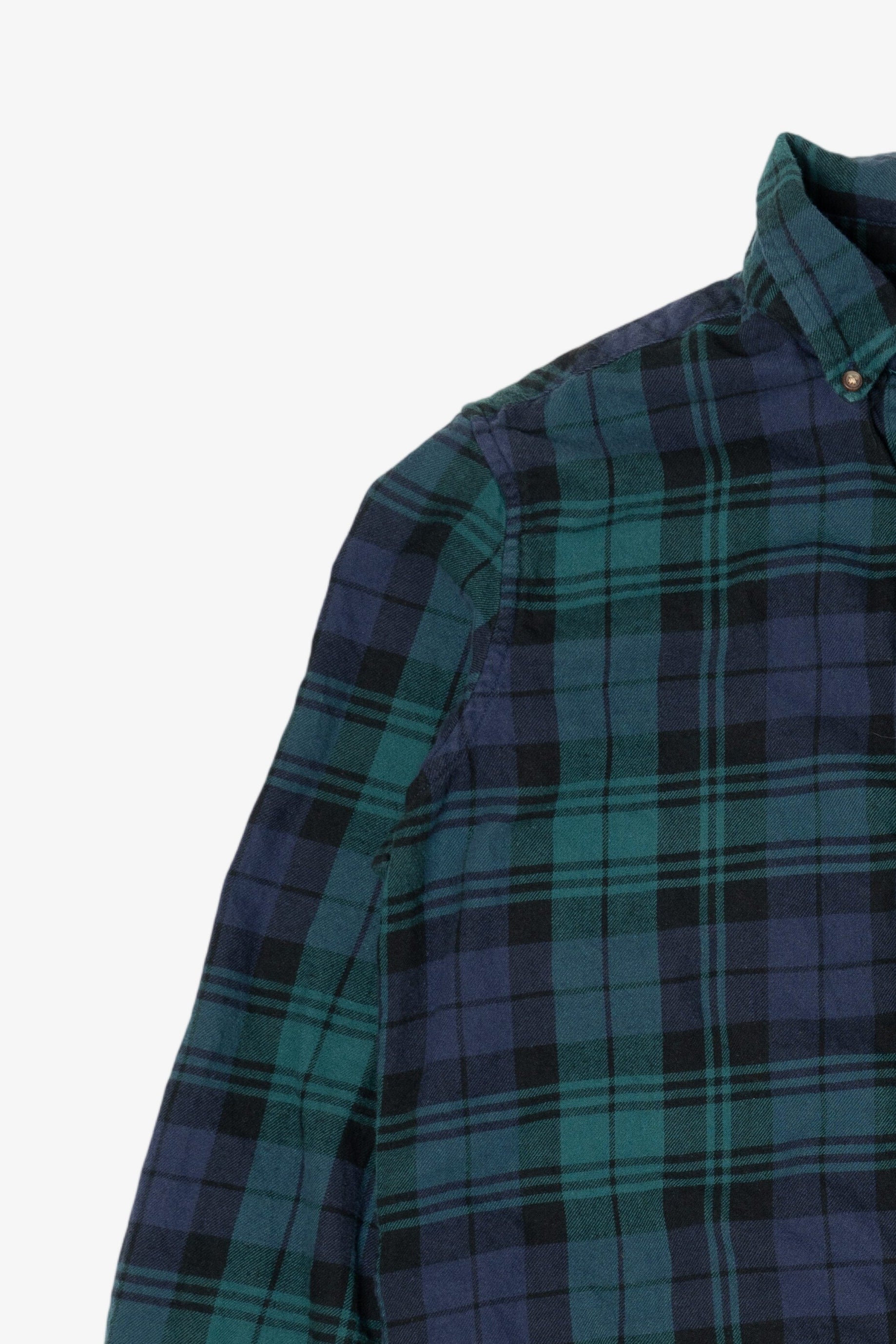 Green And Blue Chaps Flannel Shirt (2010s)