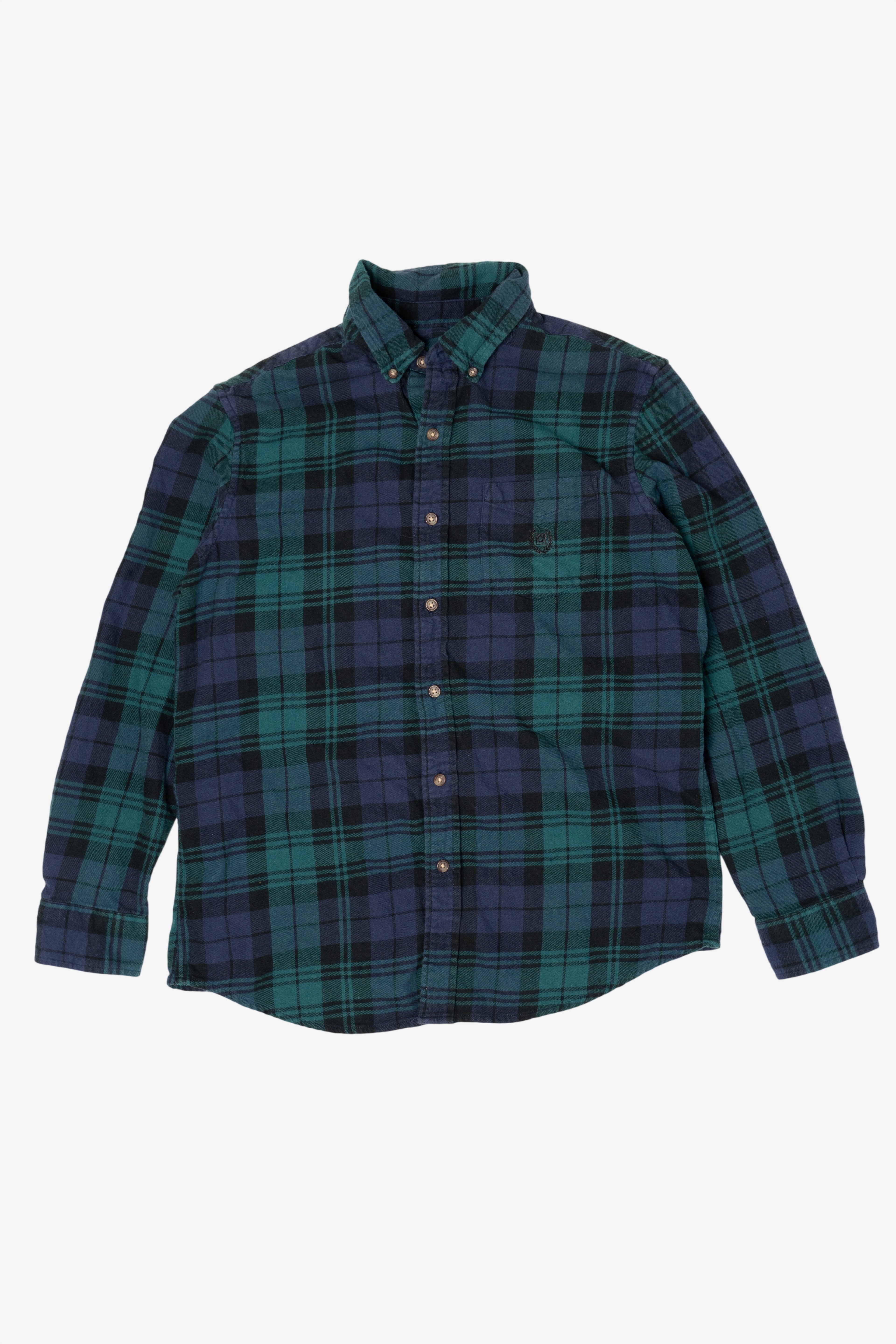 Green And Blue Chaps Flannel Shirt (2010s)