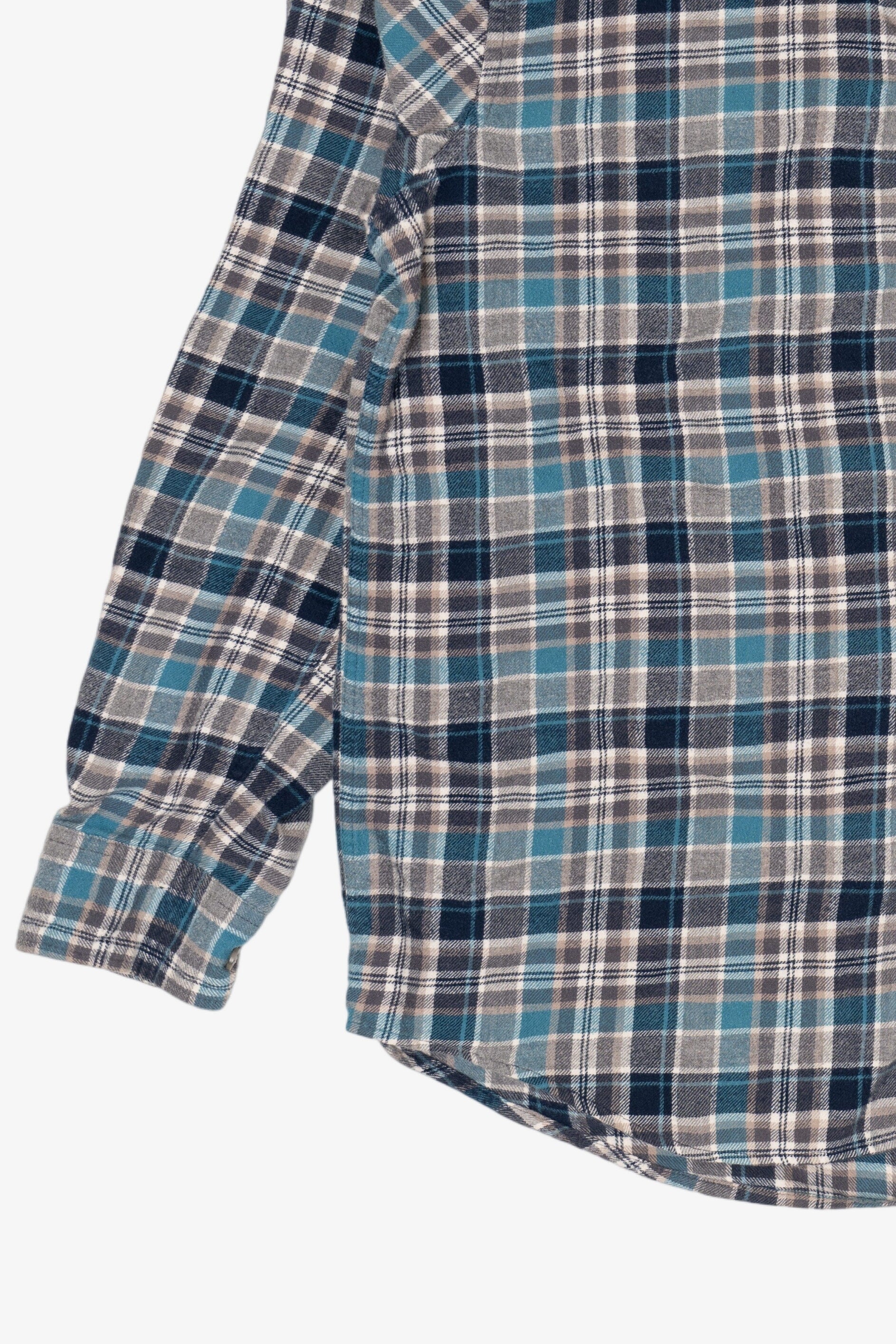 Blue Croft & Barrow Flannel Shirt (2010s)
