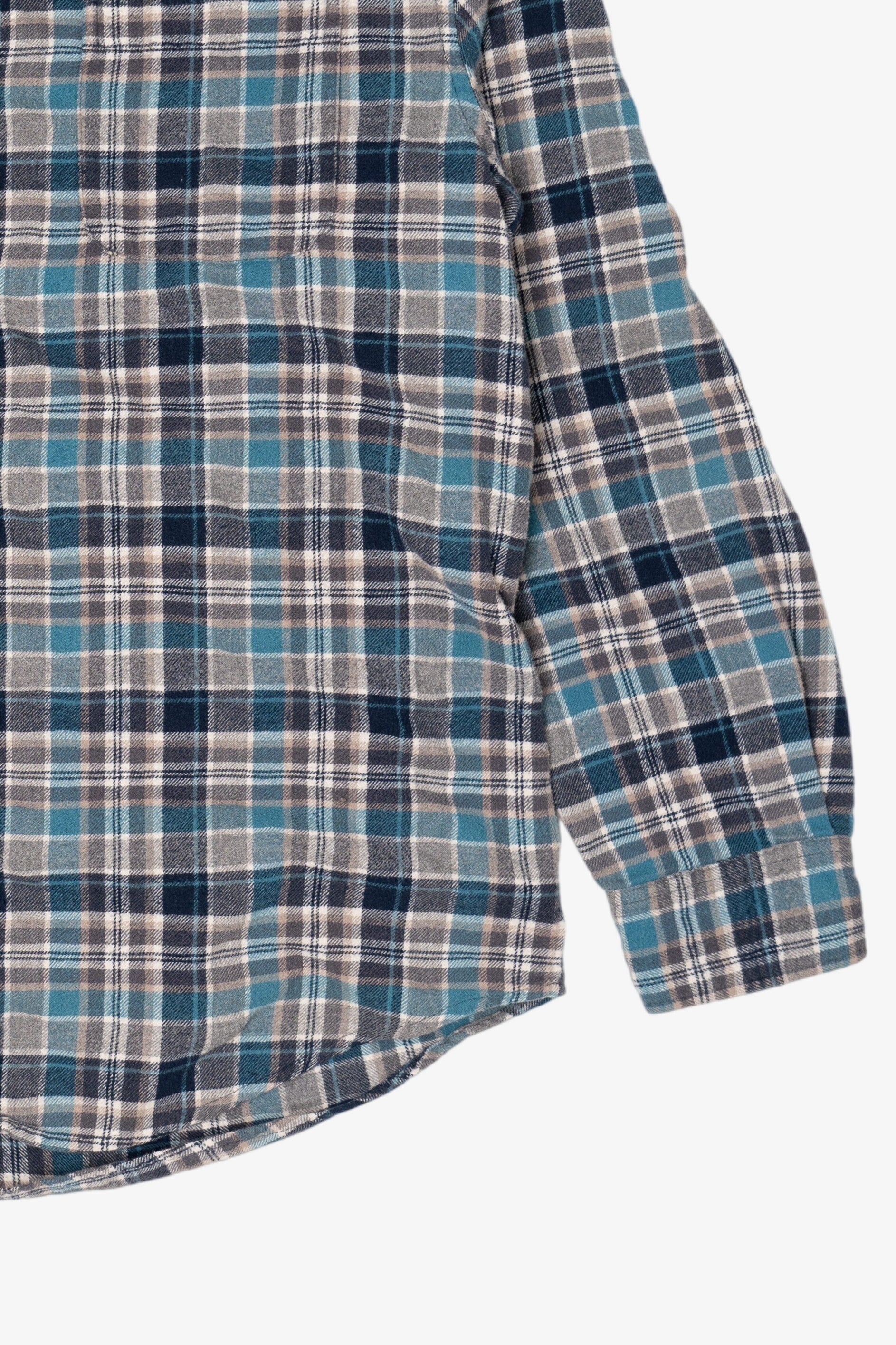 Blue Croft & Barrow Flannel Shirt (2010s)